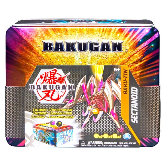 Bakugan Baku-Tin Sectanoid with Mystery Bakugan - Picture 2 of 2